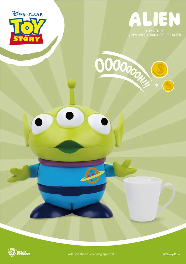 Toy Story Piggy Vinyl Bank Alien 40 cm product photo