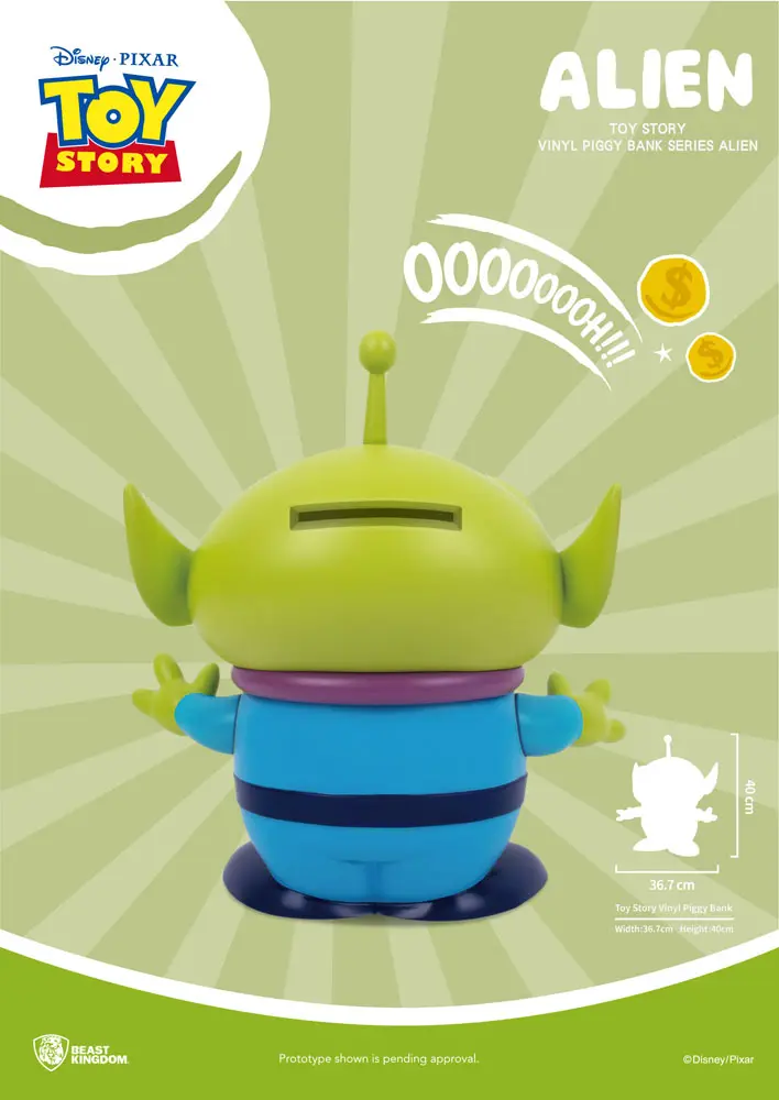 Toy Story Piggy Vinyl Bank Alien 40 cm product photo