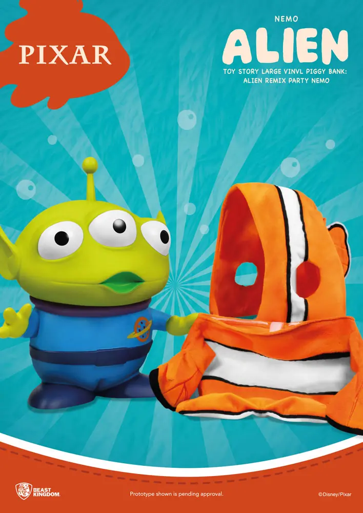 Toy Story Piggy Vinyl Bank Alien Remix Party Nemo 40 cm product photo