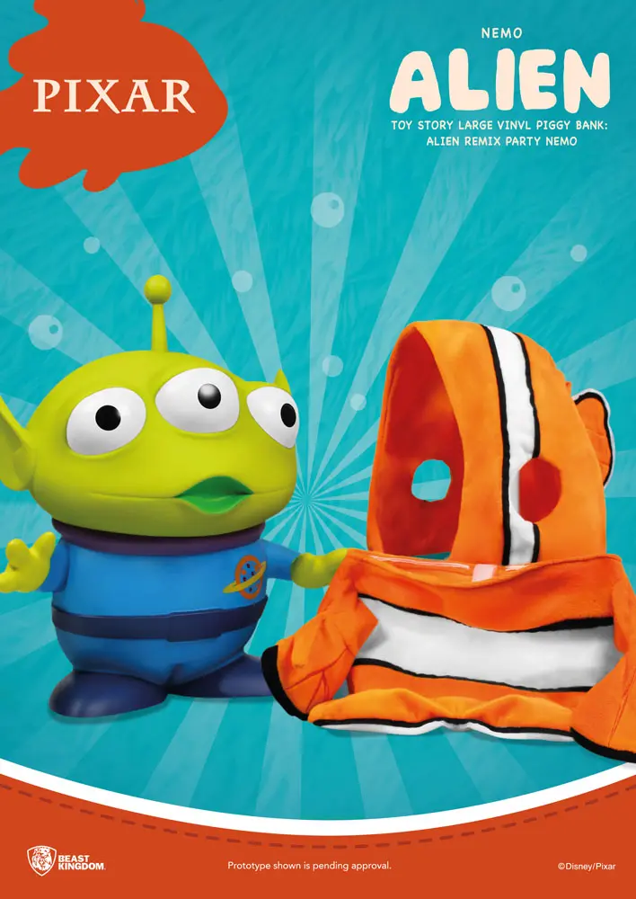 Toy Story Piggy Vinyl Bank Alien Remix Party Nemo 40 cm product photo