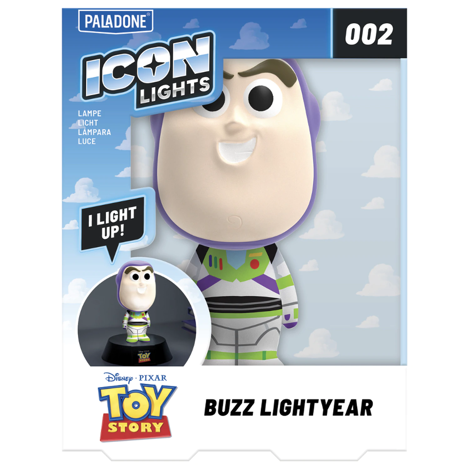 Toy Story Buzz Icon Lamp 10 cm product photo