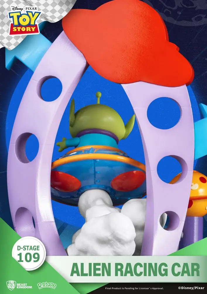 Toy Story D-Stage PVC Diorama Alien Racing Car 15 cm product photo