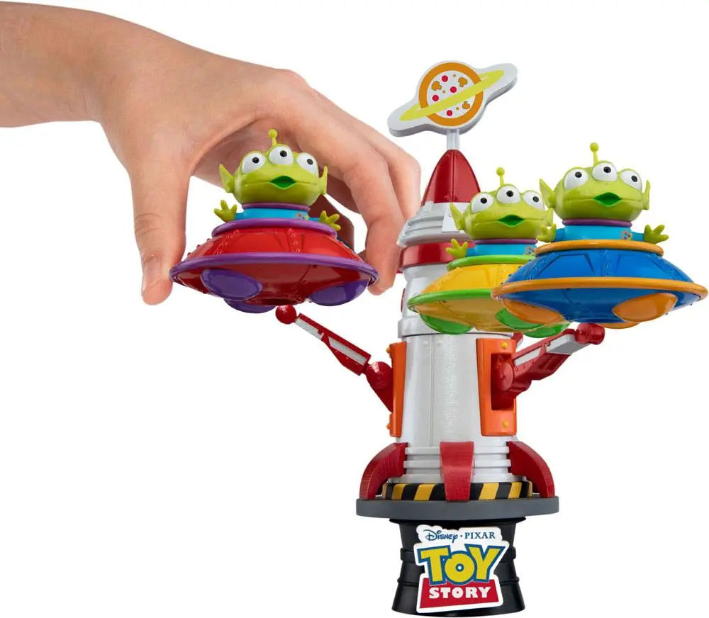 Toy Story D-Stage PVC Diorama Alien Spin Ufo 16 cm product photo