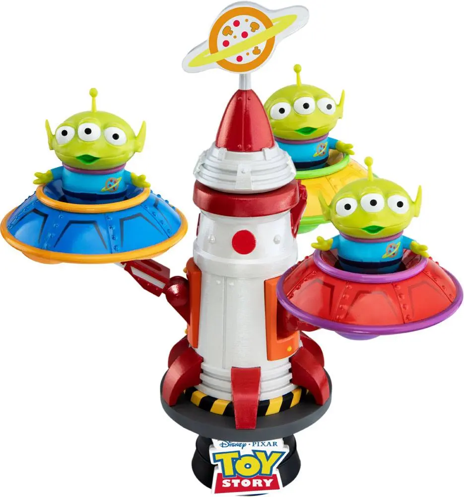 Toy Story D-Stage PVC Diorama Alien Spin Ufo 16 cm product photo