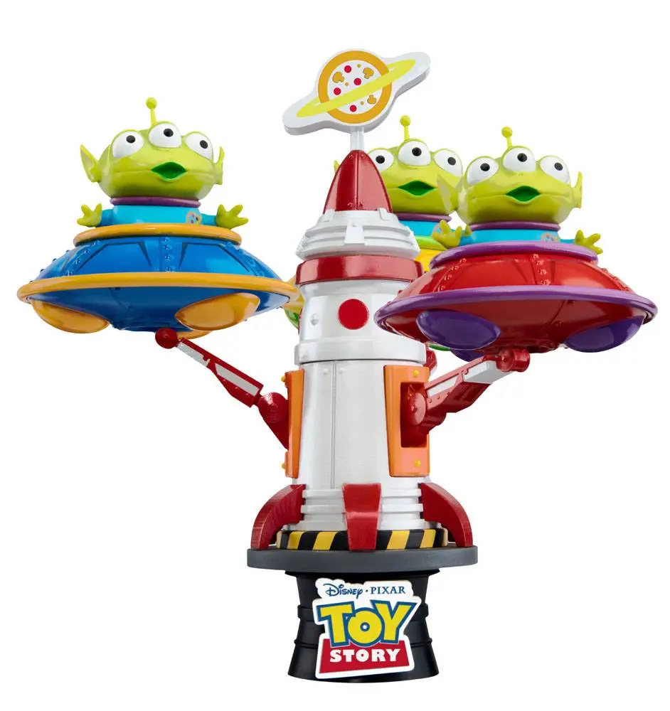 Toy Story D-Stage PVC Diorama Alien Spin Ufo 16 cm product photo