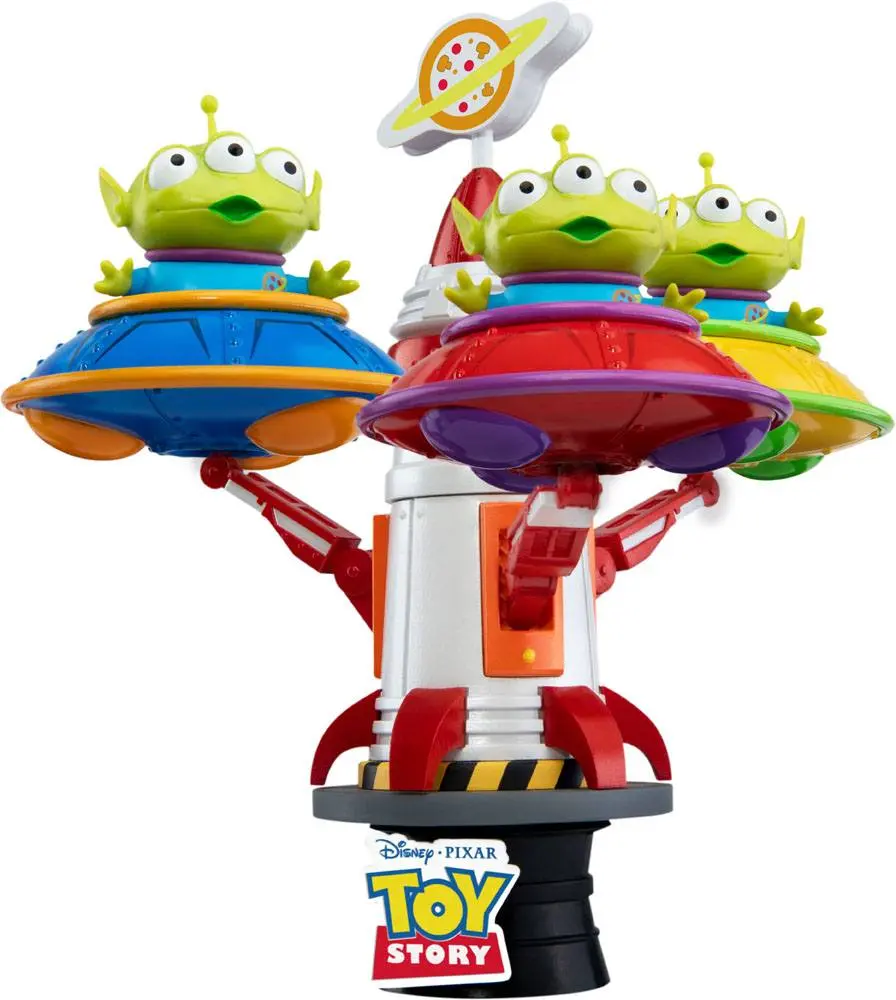 Toy Story D-Stage PVC Diorama Alien Spin Ufo 16 cm product photo