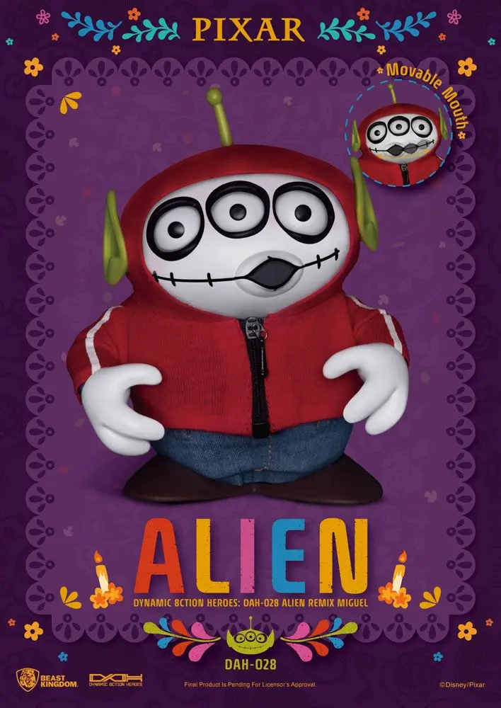 Toy Story Dynamic 8ction Heroes Action Figure Alien Remix Miguel (Coco) 16 cm product photo