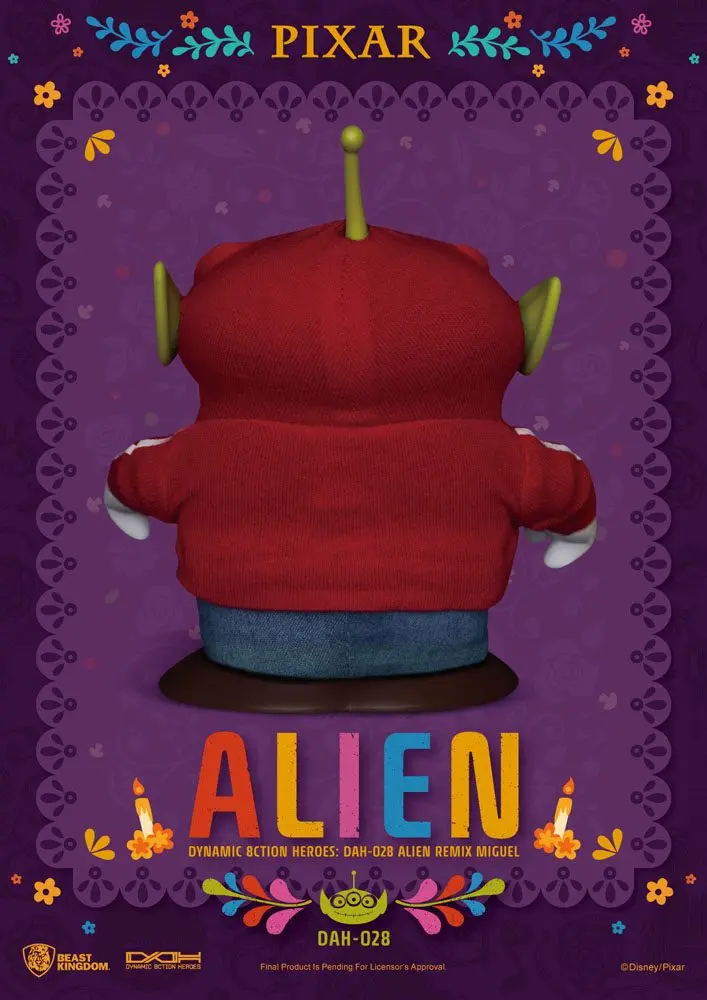 Toy Story Dynamic 8ction Heroes Action Figure Alien Remix Miguel (Coco) 16 cm product photo