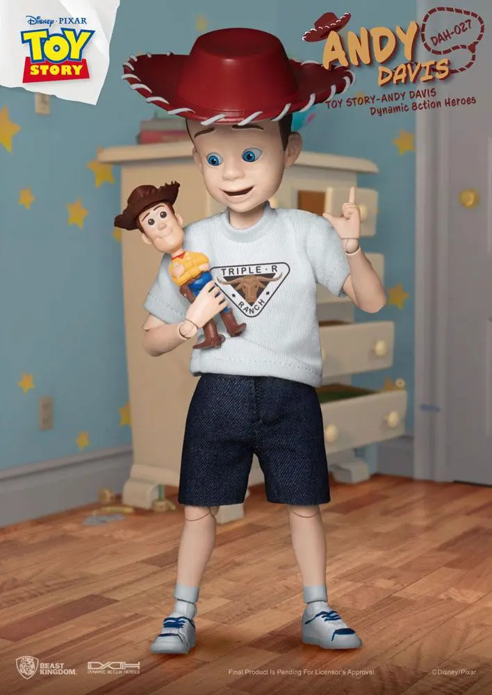 Toy Story Dynamic 8ction Heroes Action Figure Andy Davis 21 cm product photo