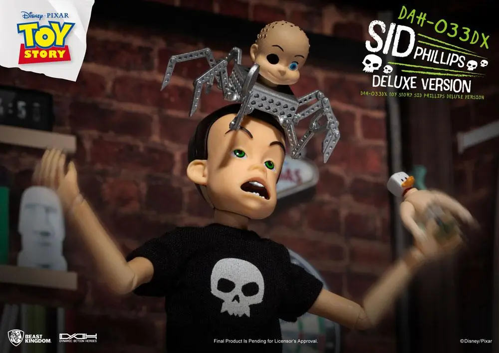 Toy Story Dynamic 8ction Heroes Action Figure Sid Phillips Deluxe Version 14 cm product photo