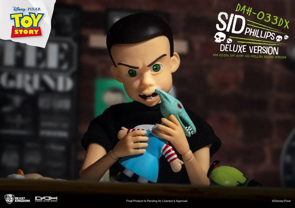 Toy Story Dynamic 8ction Heroes Action Figure Sid Phillips Deluxe Version 14 cm product photo