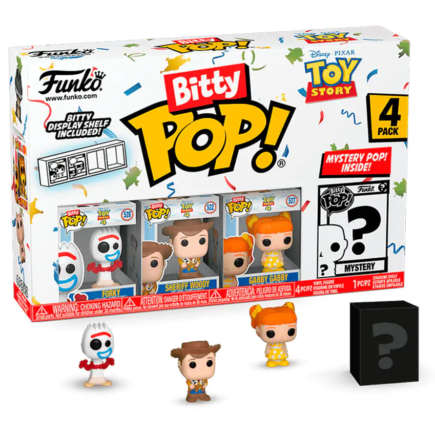 Blister 4 figures Bitty POP Disney Toy Story Forky product photo