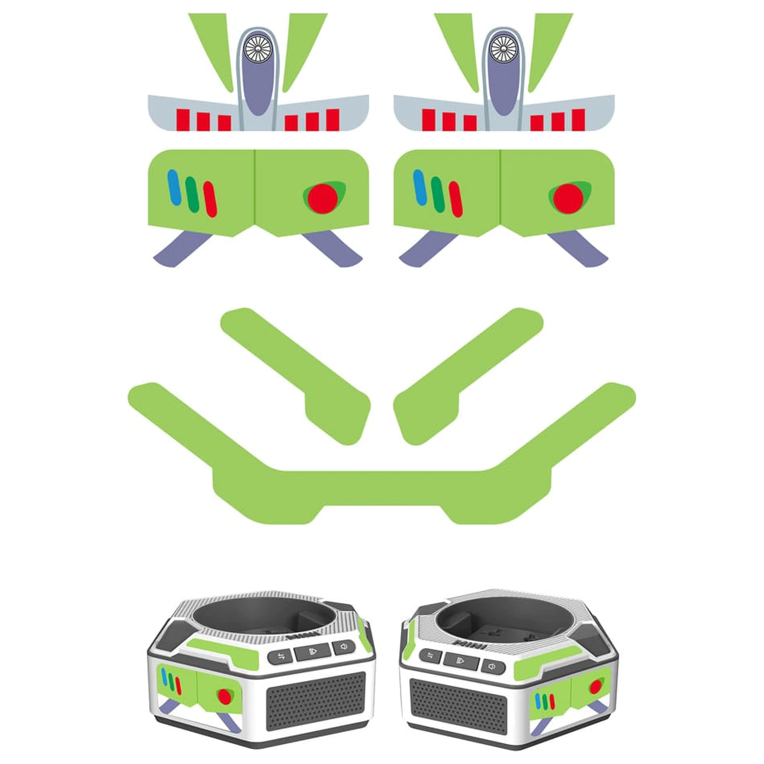 Toy Story Interactive Mini Roboter 2 Pack Buzz & Rex *English version* product photo