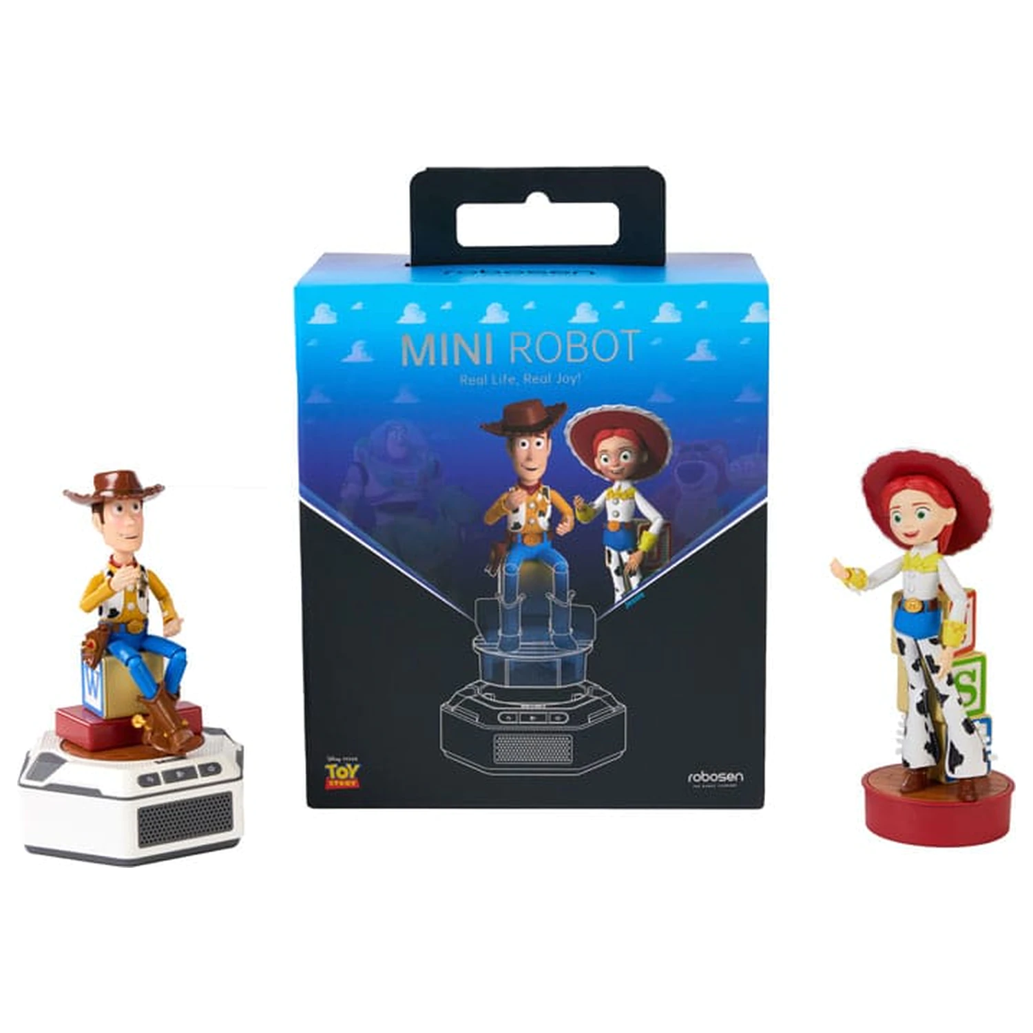 Toy Story Interactive Mini Roboter 2 Pack Woody & Jessie *English version* product photo