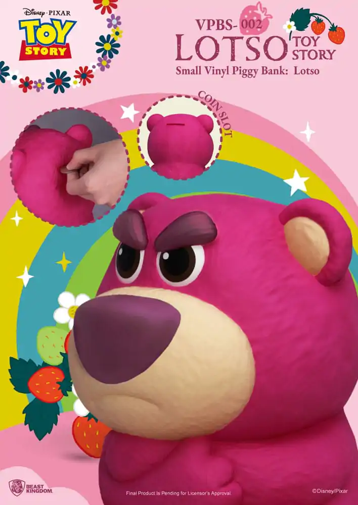 Toy Story Piggy Vinyl Bank Lotso 24 cm termékfotó