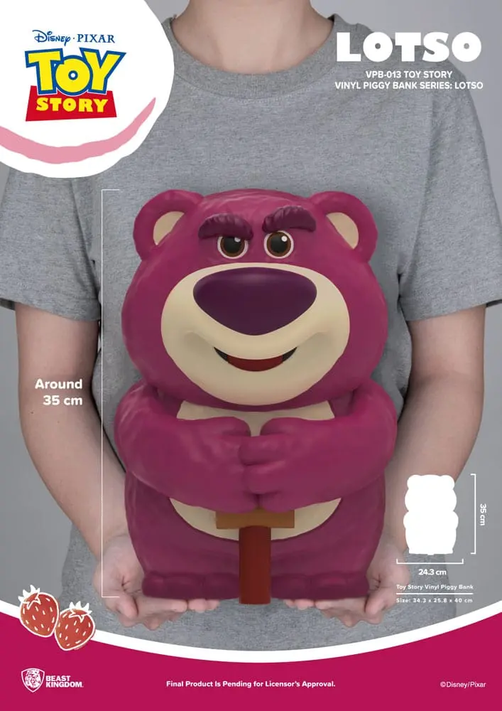 Toy Story Piggy Vinyl Bank Lotso 35 cm termékfotó