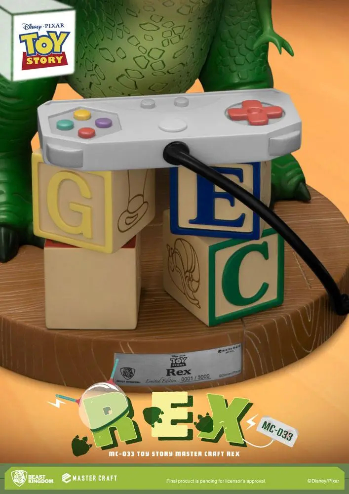 Toy Story Master Craft Statue Rex 33 cm product photo