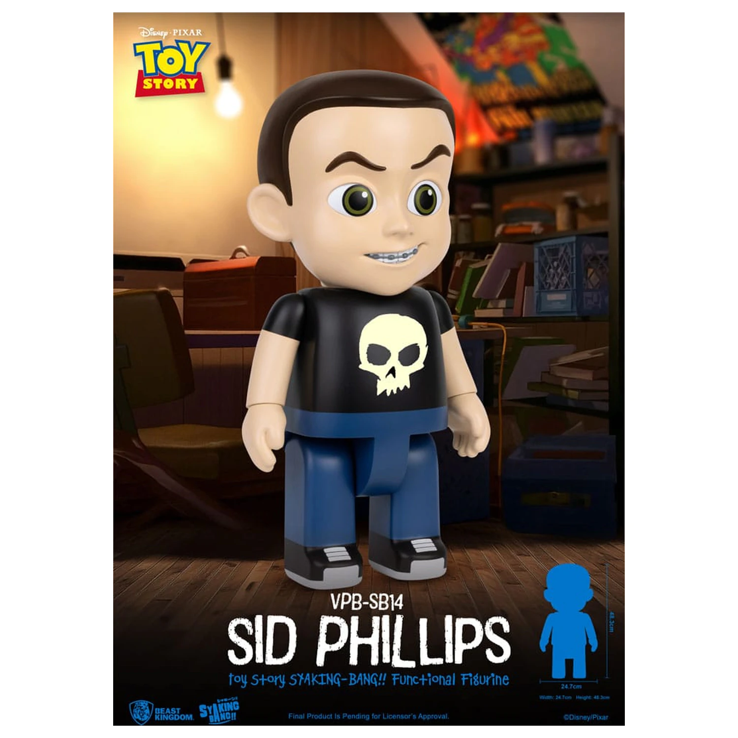 Toy Story Piggy Vinyl Bank Sid Phillips 48 cm product photo