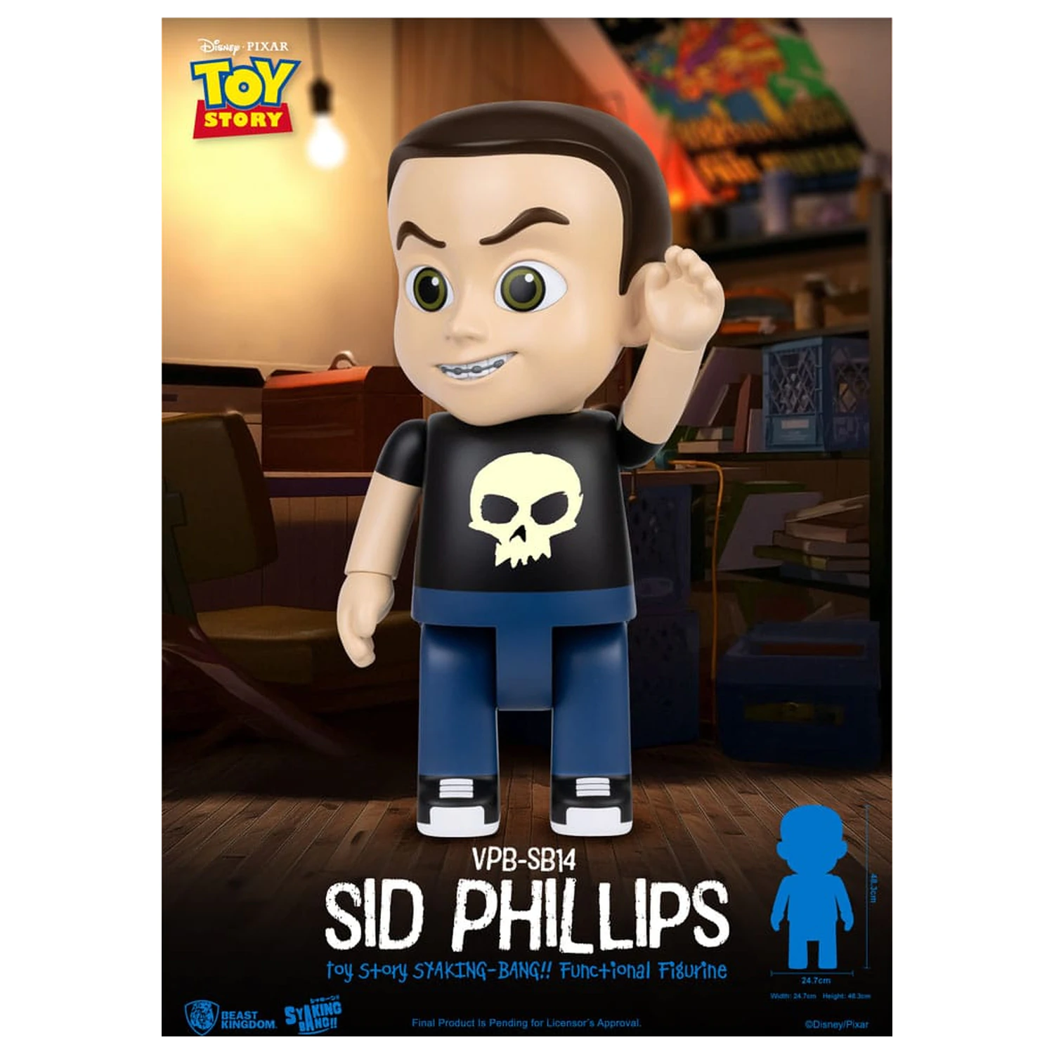 Toy Story Piggy Vinyl Bank Sid Phillips 48 cm product photo