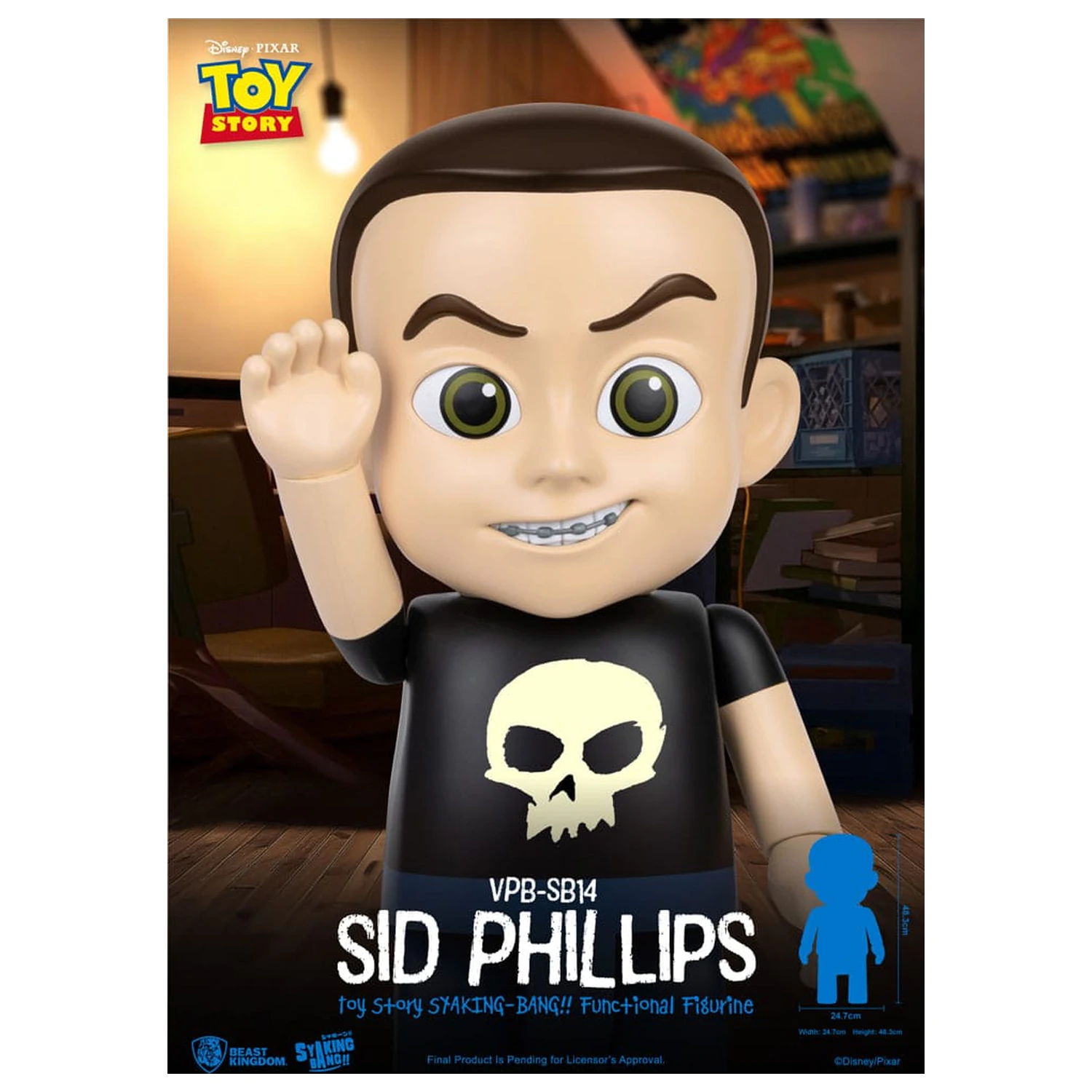 Toy Story Piggy Vinyl Bank Sid Phillips 48 cm product photo