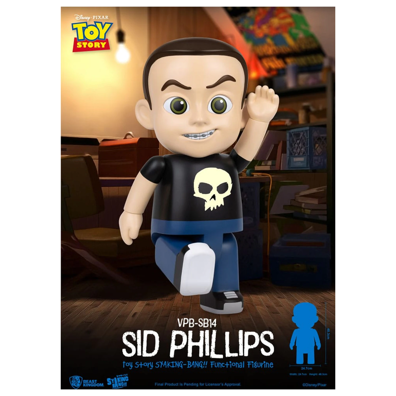 Toy Story Piggy Vinyl Bank Sid Phillips 48 cm product photo