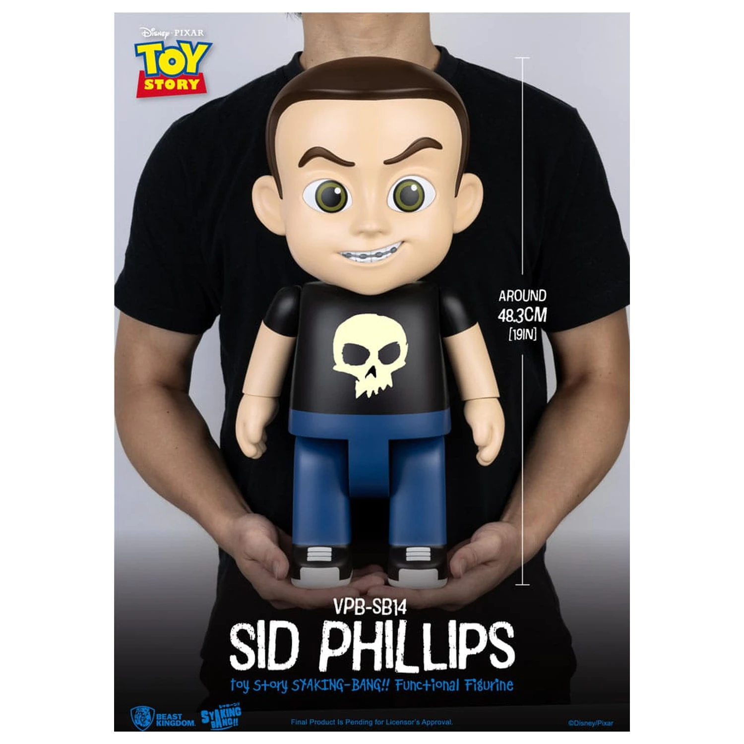 Toy Story Piggy Vinyl Bank Sid Phillips 48 cm product photo