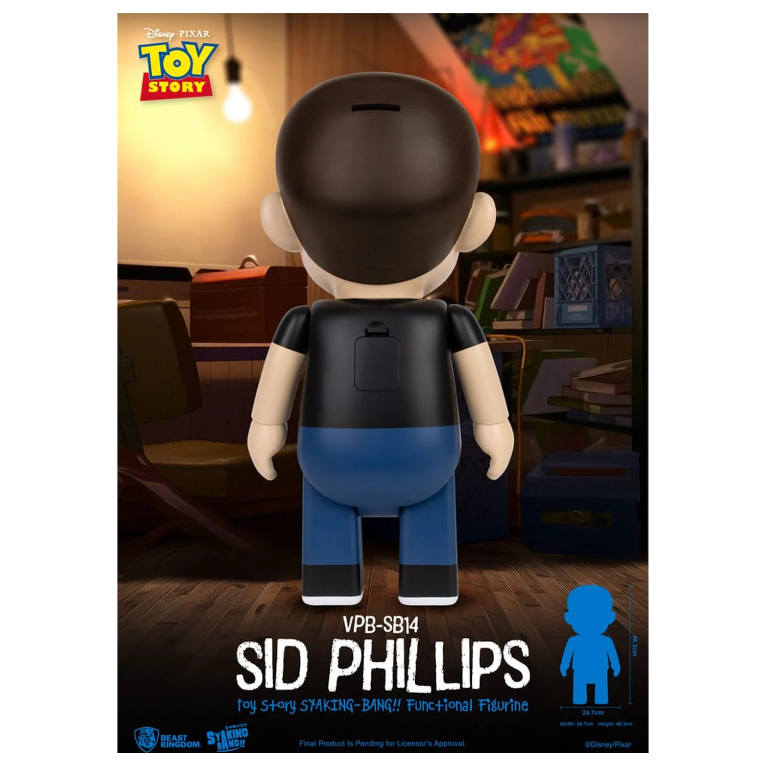 Toy Story Piggy Vinyl Bank Sid Phillips 48 cm product photo