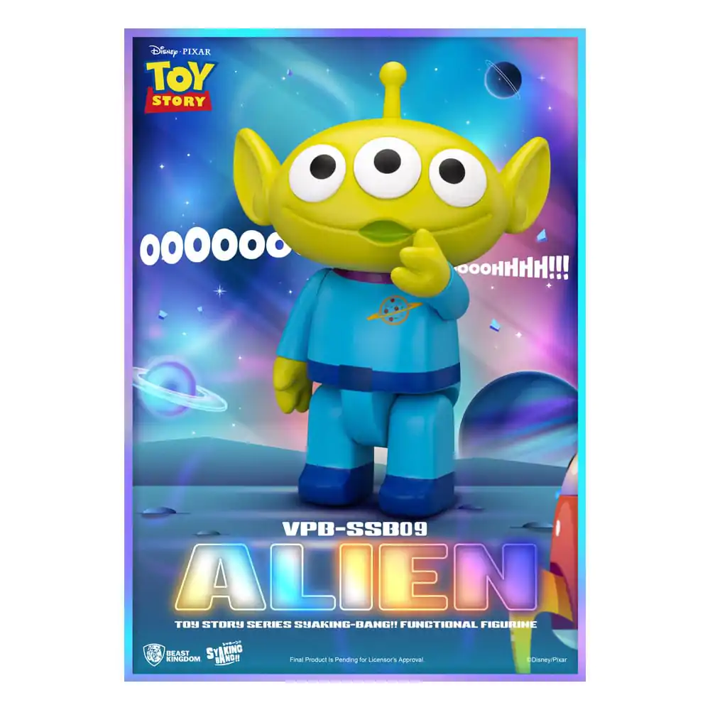 Toy Story Syaking Bang Series PVC coin bank Alien 33 cm product photo