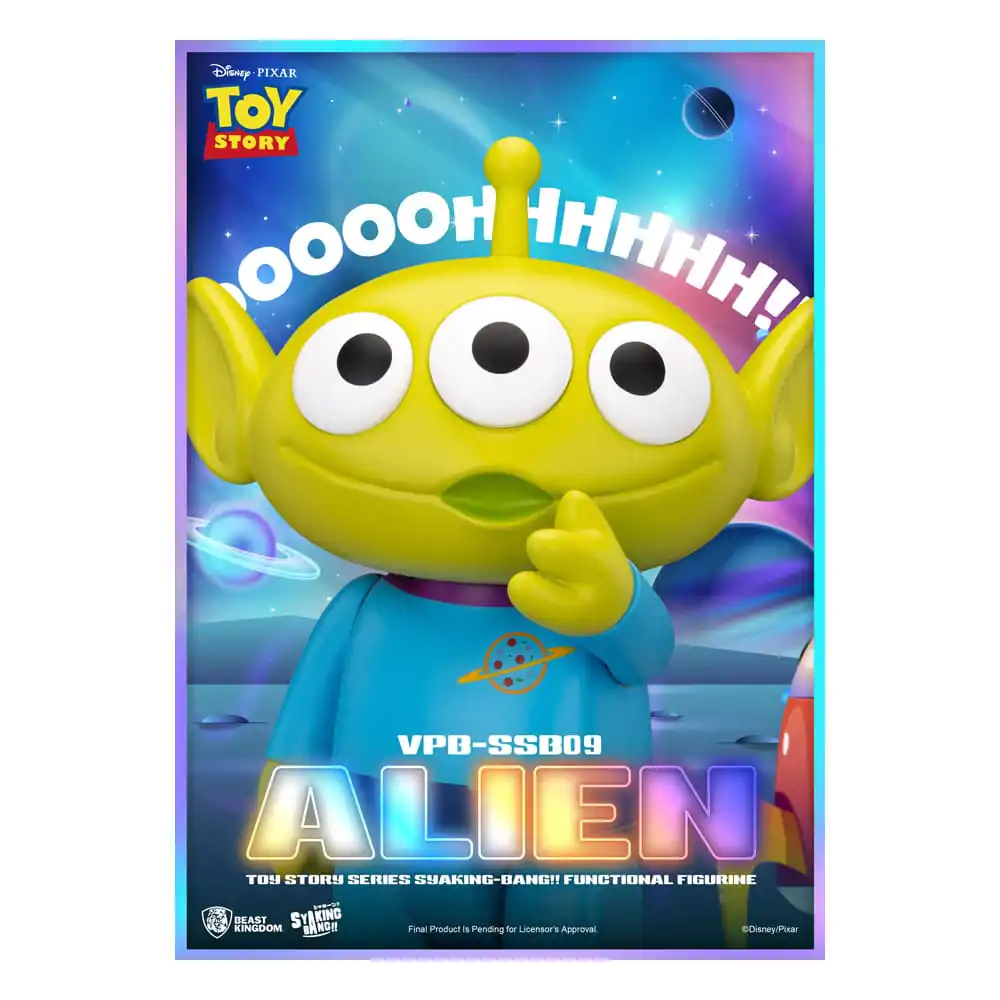 Toy Story Syaking Bang Series PVC coin bank Alien 33 cm product photo
