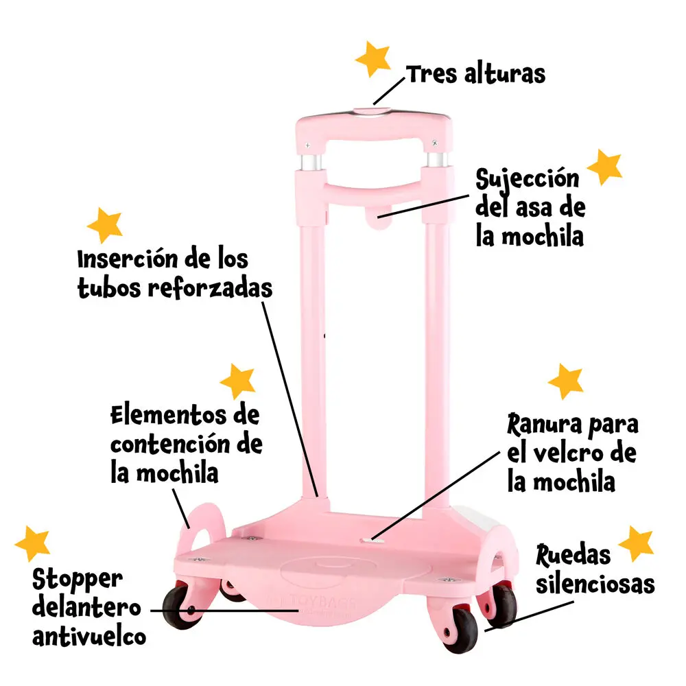 Toybags trolley pink product photo