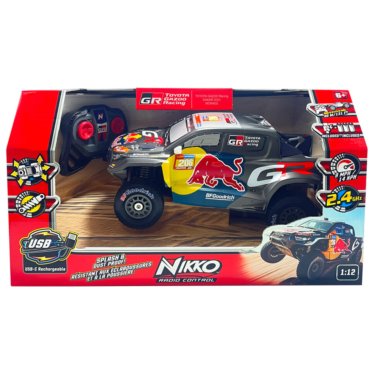 Toyota Gazoo Racing Dakar Radio-controlled car product photo