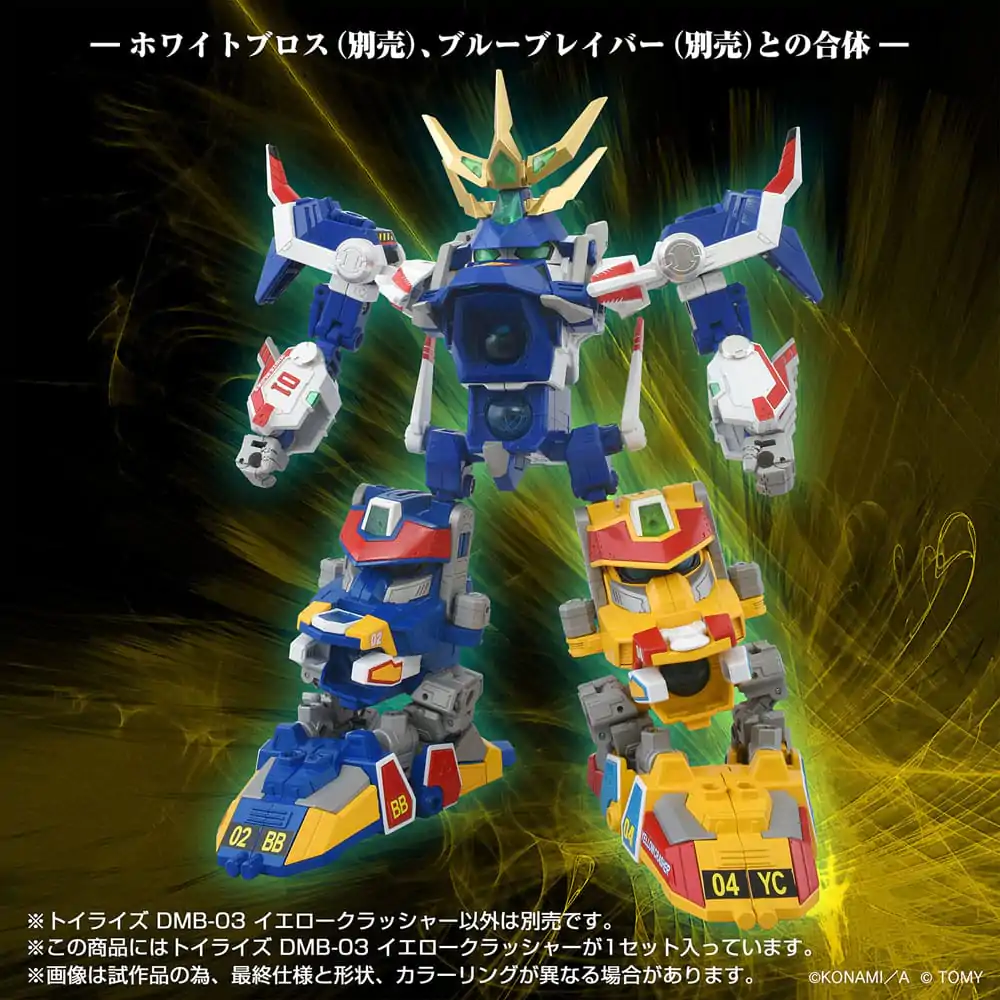 Toyrise Action Figure DMB-03 Yellow Crusher 11 cm product photo