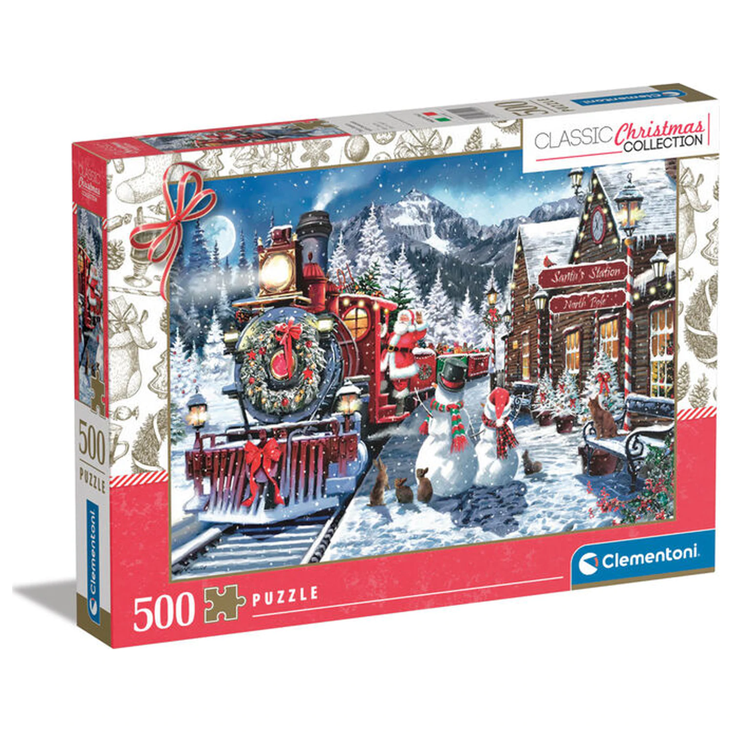 Train Station puzzle 500pcs product photo