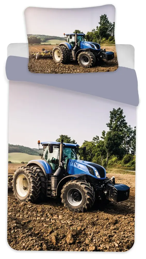Tractor Kids Duvet Cover Set 100x135cm, 40x60 cm product photo