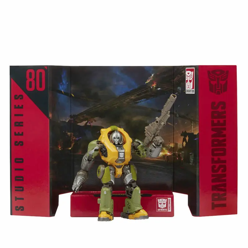 Transformers: Bumblebee Studio Series Deluxe Class Action Figure 2022 Brawn 11 cm product photo