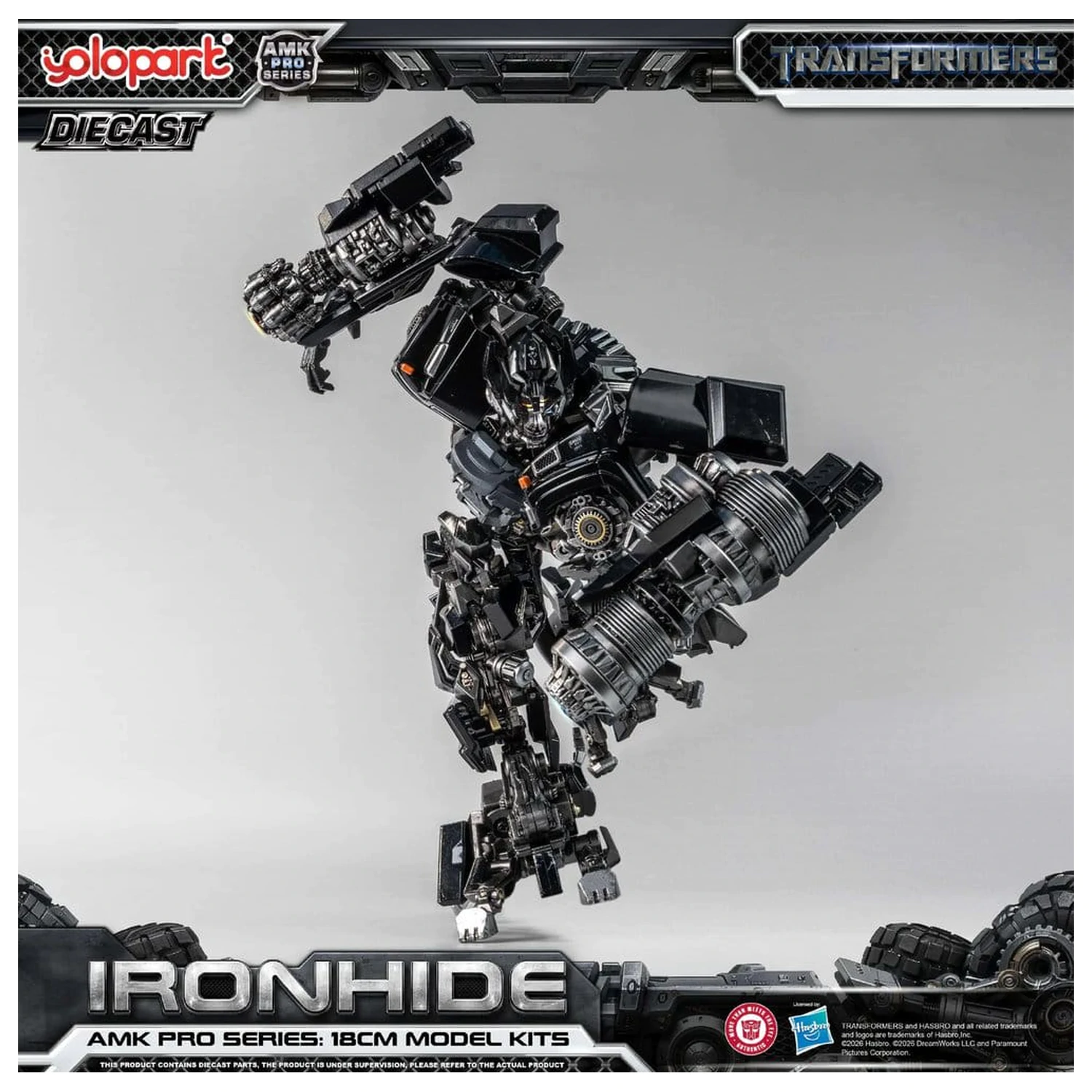Transformers (2007) AMK PRO Series Plastic Model Kit Ironhide 18 cm product photo