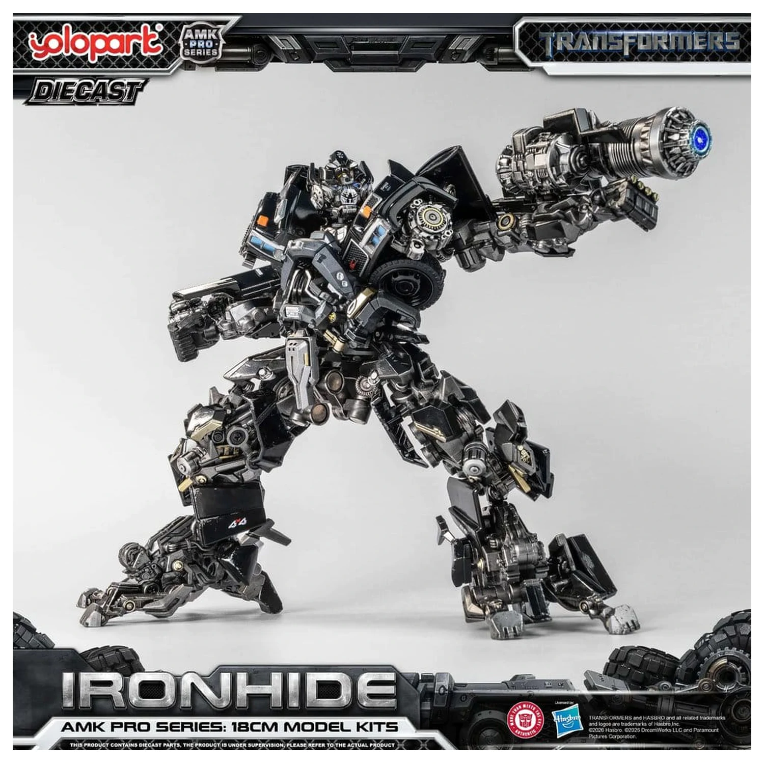 Transformers (2007) AMK PRO Series Plastic Model Kit Ironhide 18 cm product photo