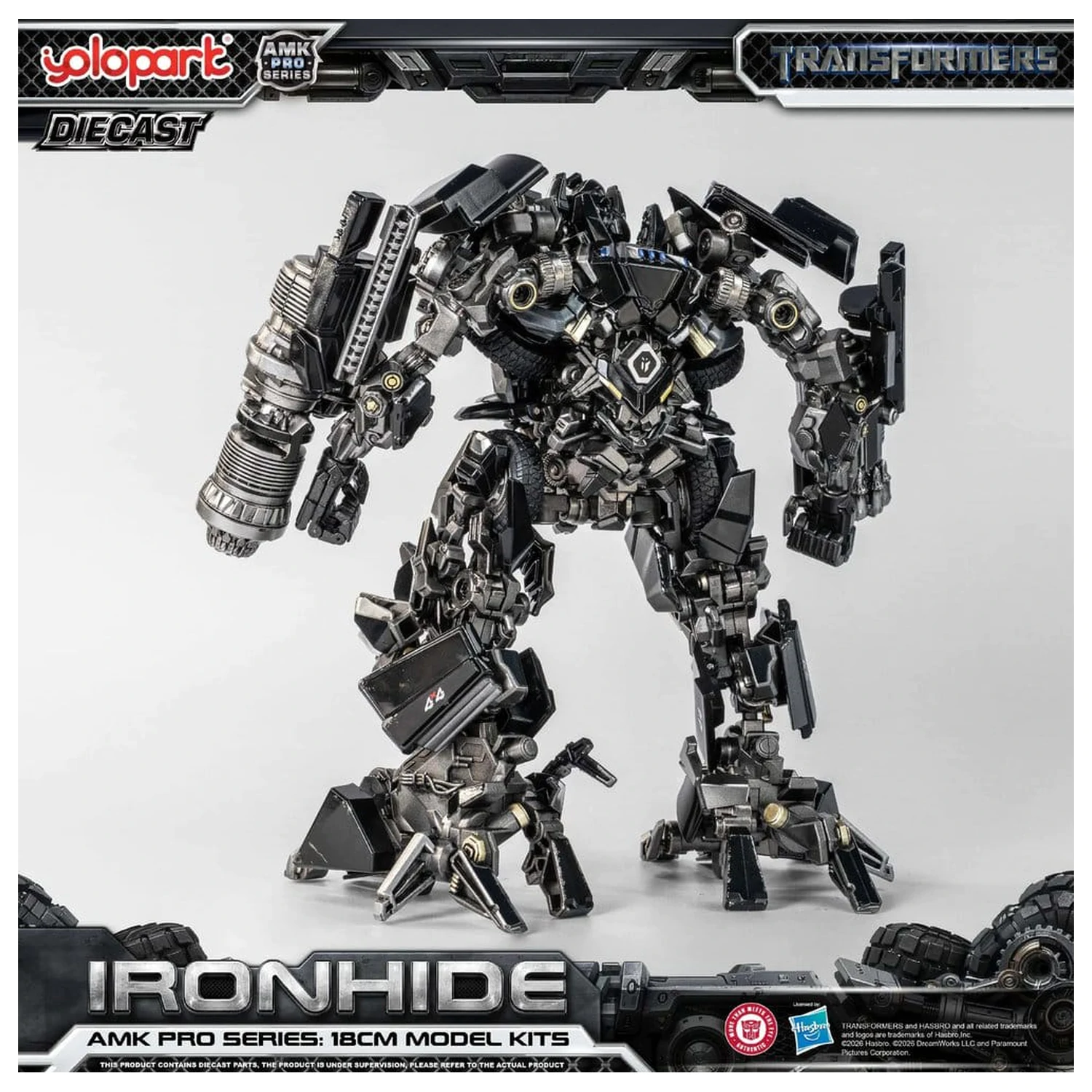 Transformers (2007) AMK PRO Series Plastic Model Kit Ironhide 18 cm product photo