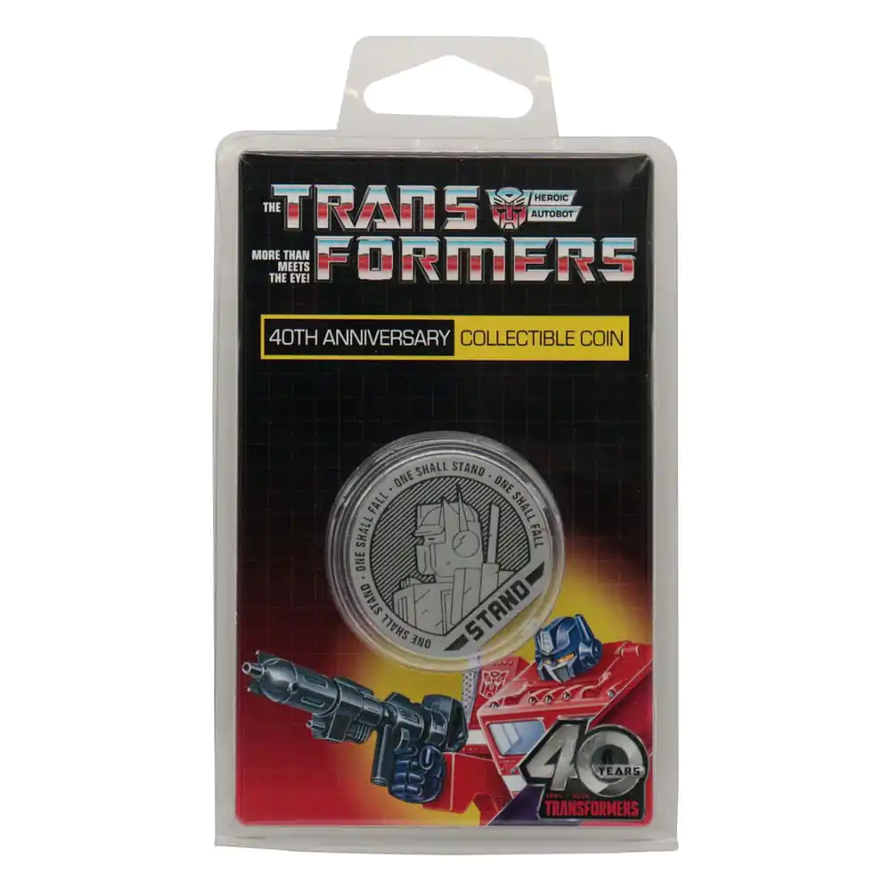 Transformers Collectable Coin 40th Anniversary 4 cm product photo