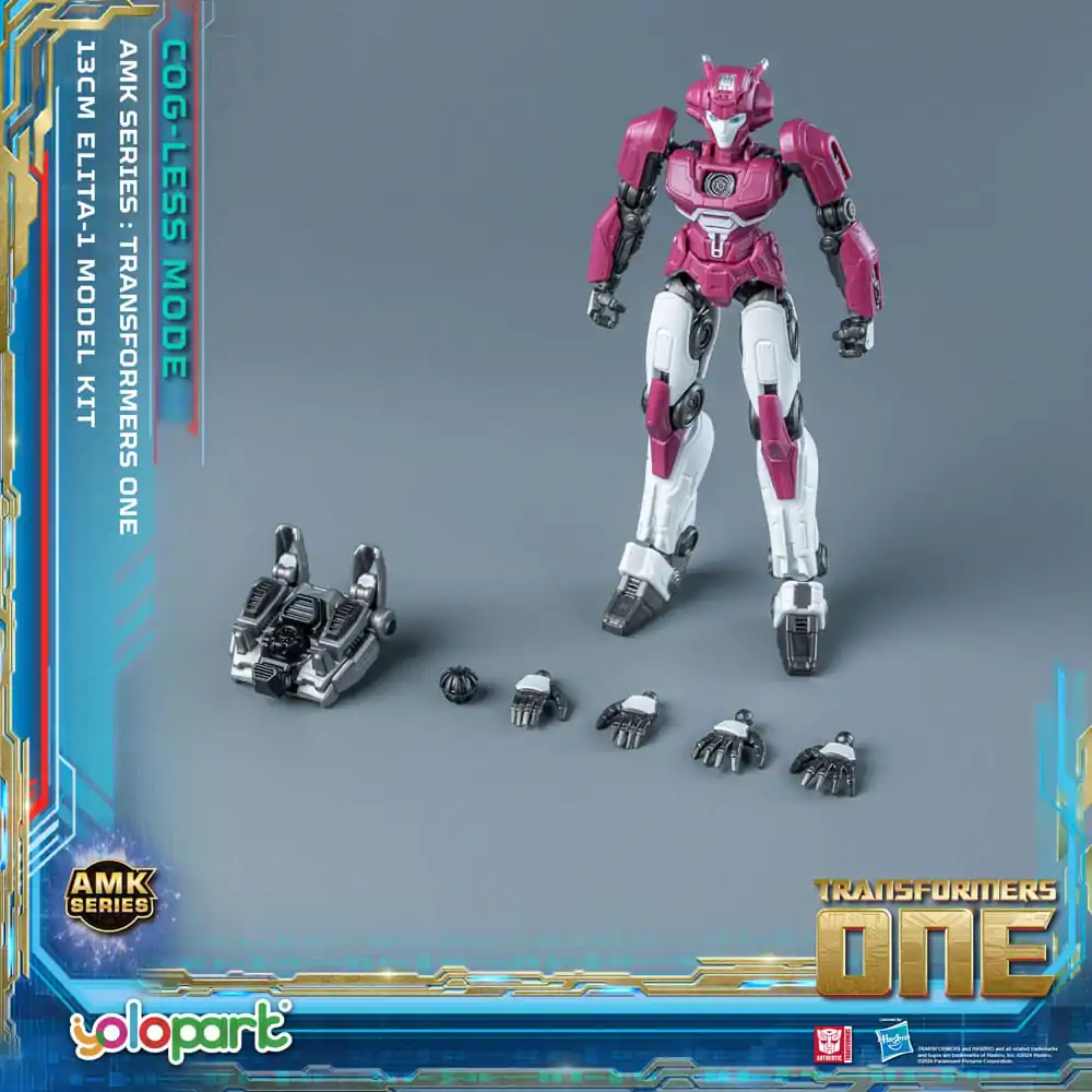 Transformers 8 AMK Mini Series Plastic Model Kit Elita-1 13 cm product photo