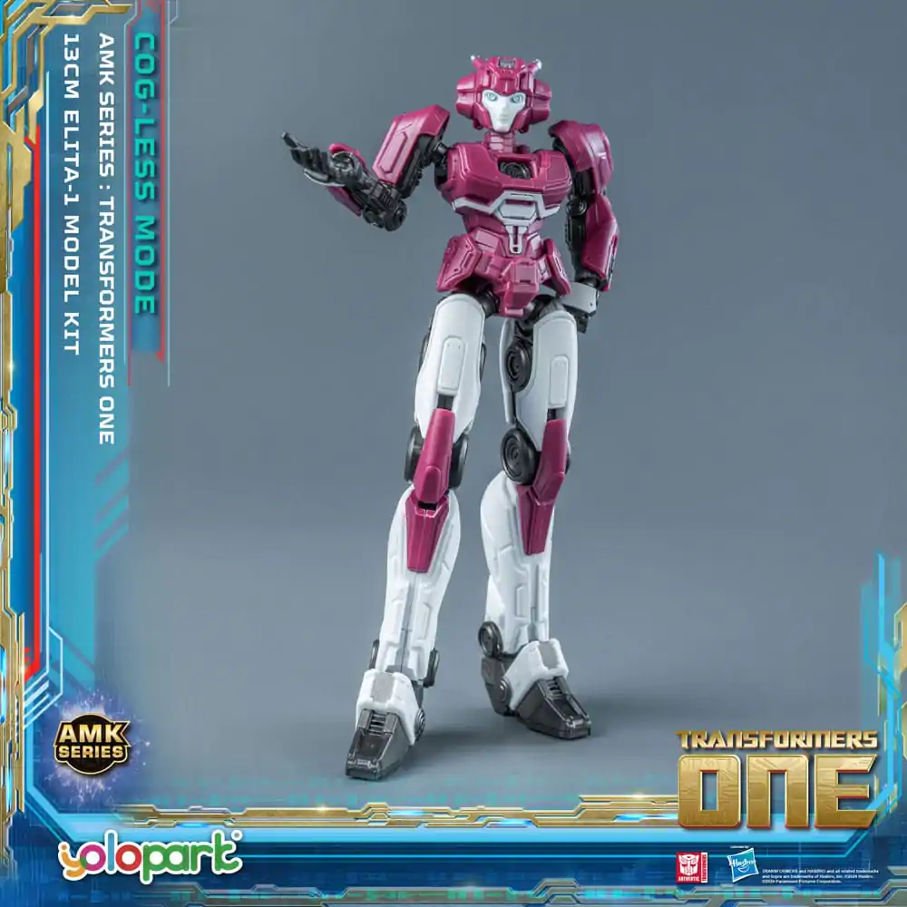 Transformers 8 AMK Mini Series Plastic Model Kit Elita-1 13 cm product photo