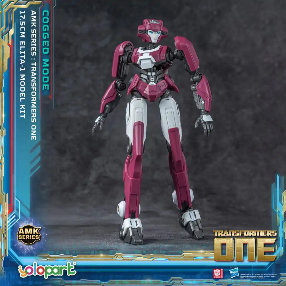 Transformers 8 AMK Series Plastic Model Kit Elita-1 20 cm product photo