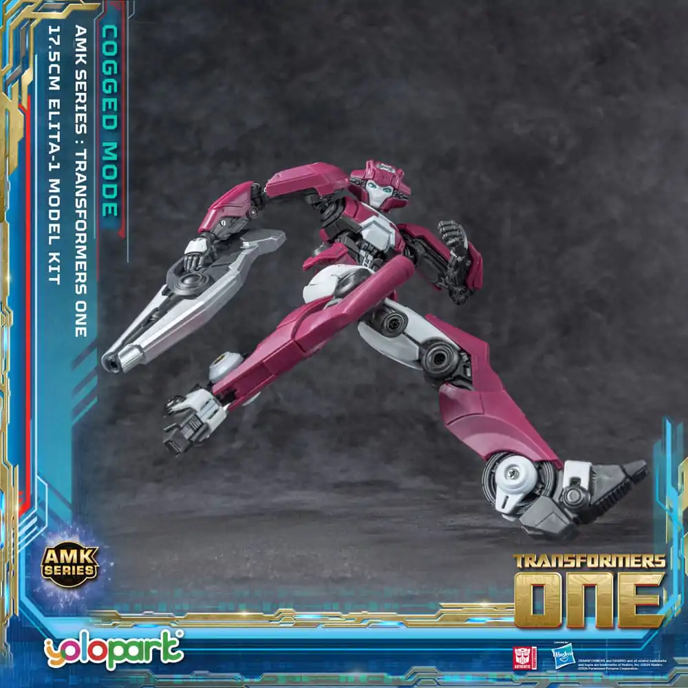 Transformers 8 AMK Series Plastic Model Kit Elita-1 20 cm product photo