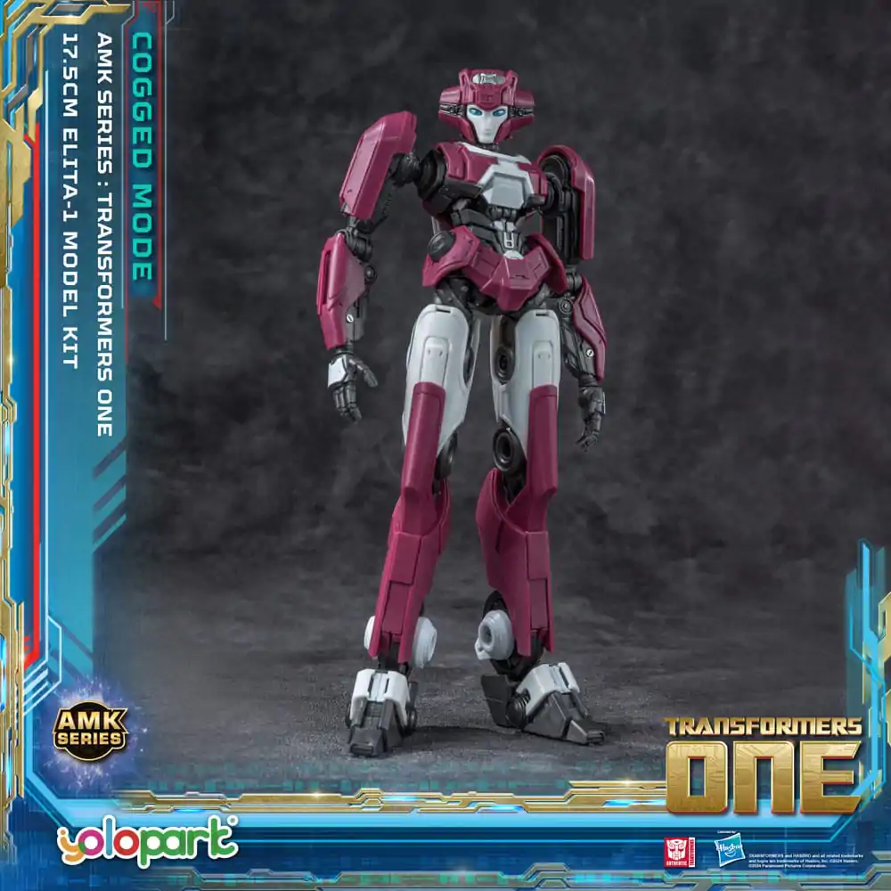 Transformers 8 AMK Series Plastic Model Kit Elita-1 20 cm product photo