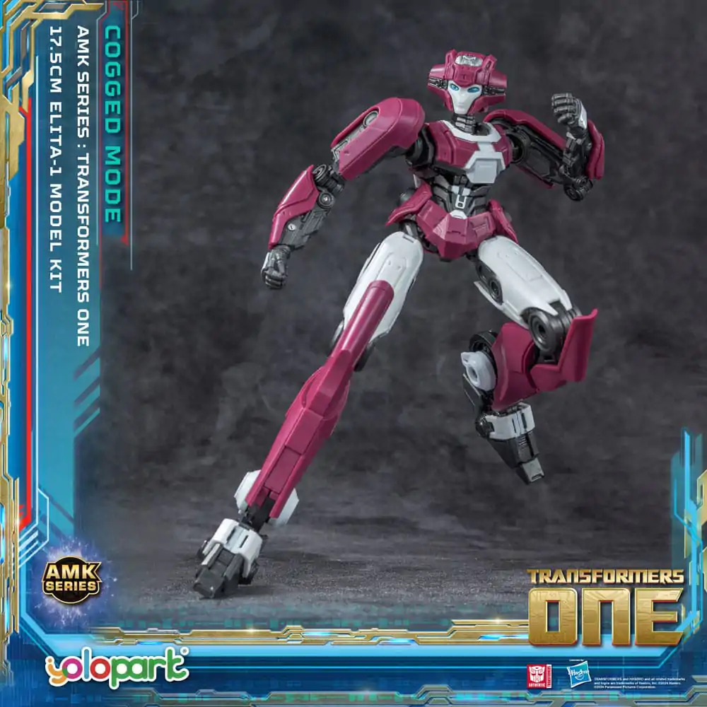 Transformers 8 AMK Series Plastic Model Kit Elita-1 20 cm product photo