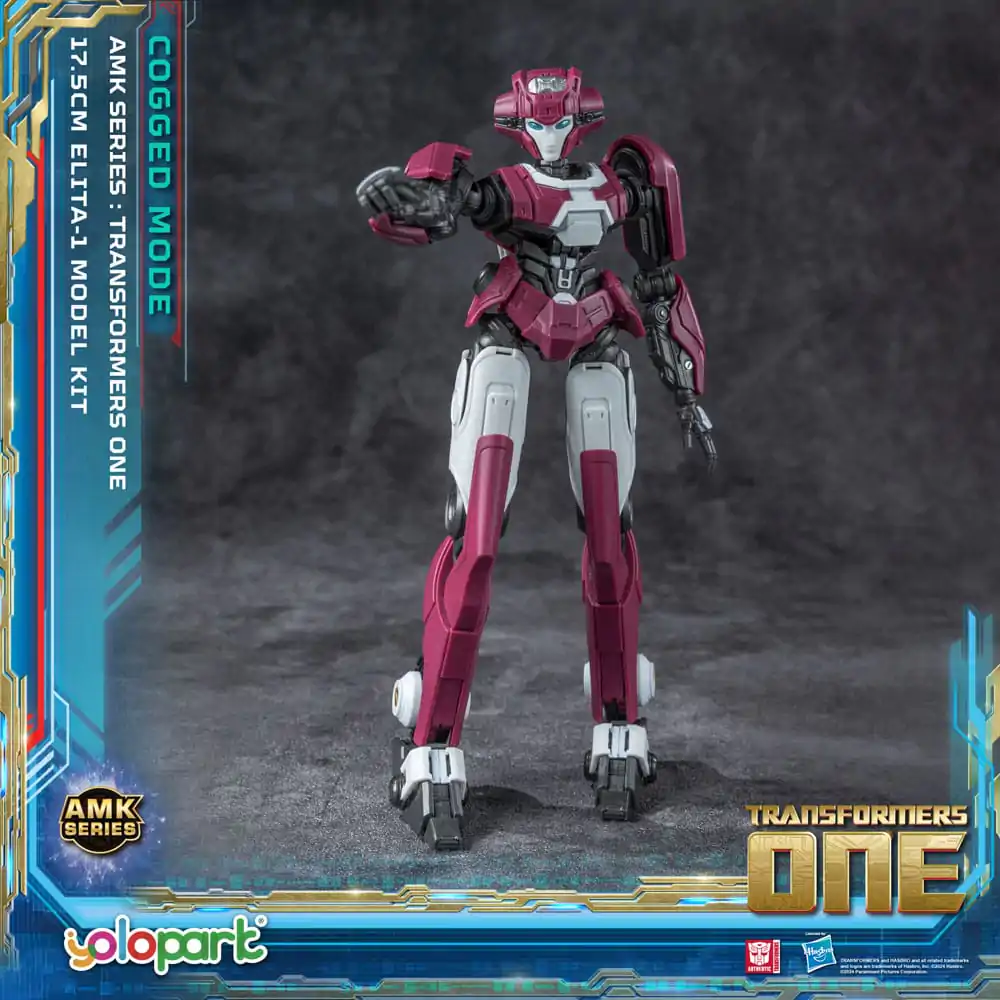 Transformers 8 AMK Series Plastic Model Kit Elita-1 20 cm product photo