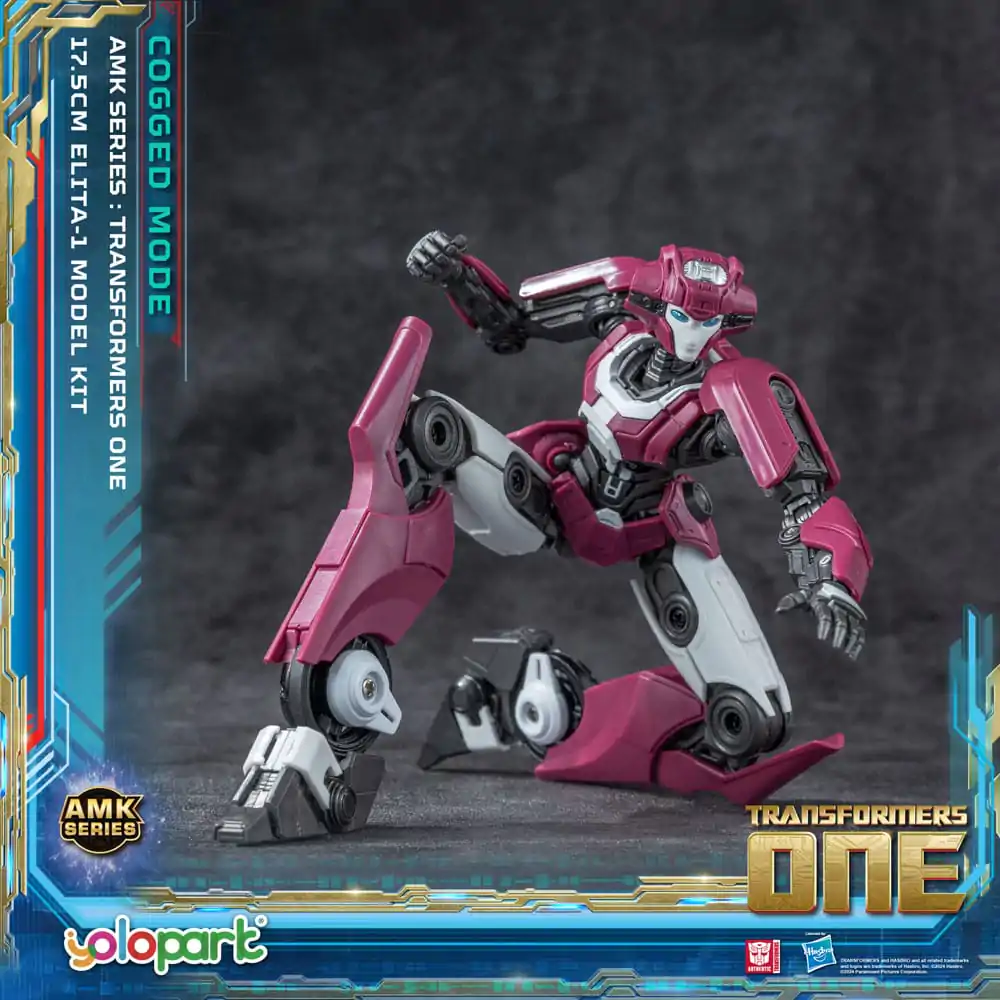 Transformers 8 AMK Series Plastic Model Kit Elita-1 20 cm product photo