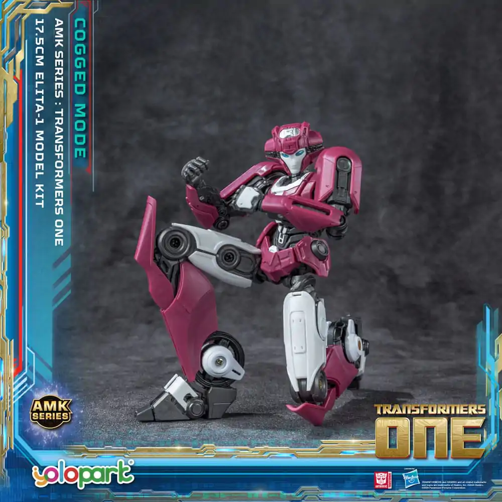 Transformers 8 AMK Series Plastic Model Kit Elita-1 20 cm product photo