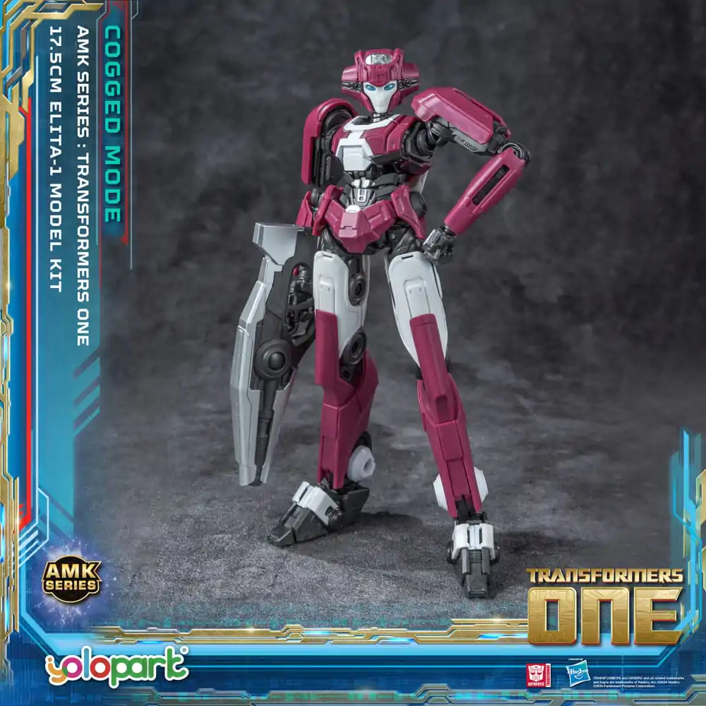 Transformers 8 AMK Series Plastic Model Kit Elita-1 20 cm product photo