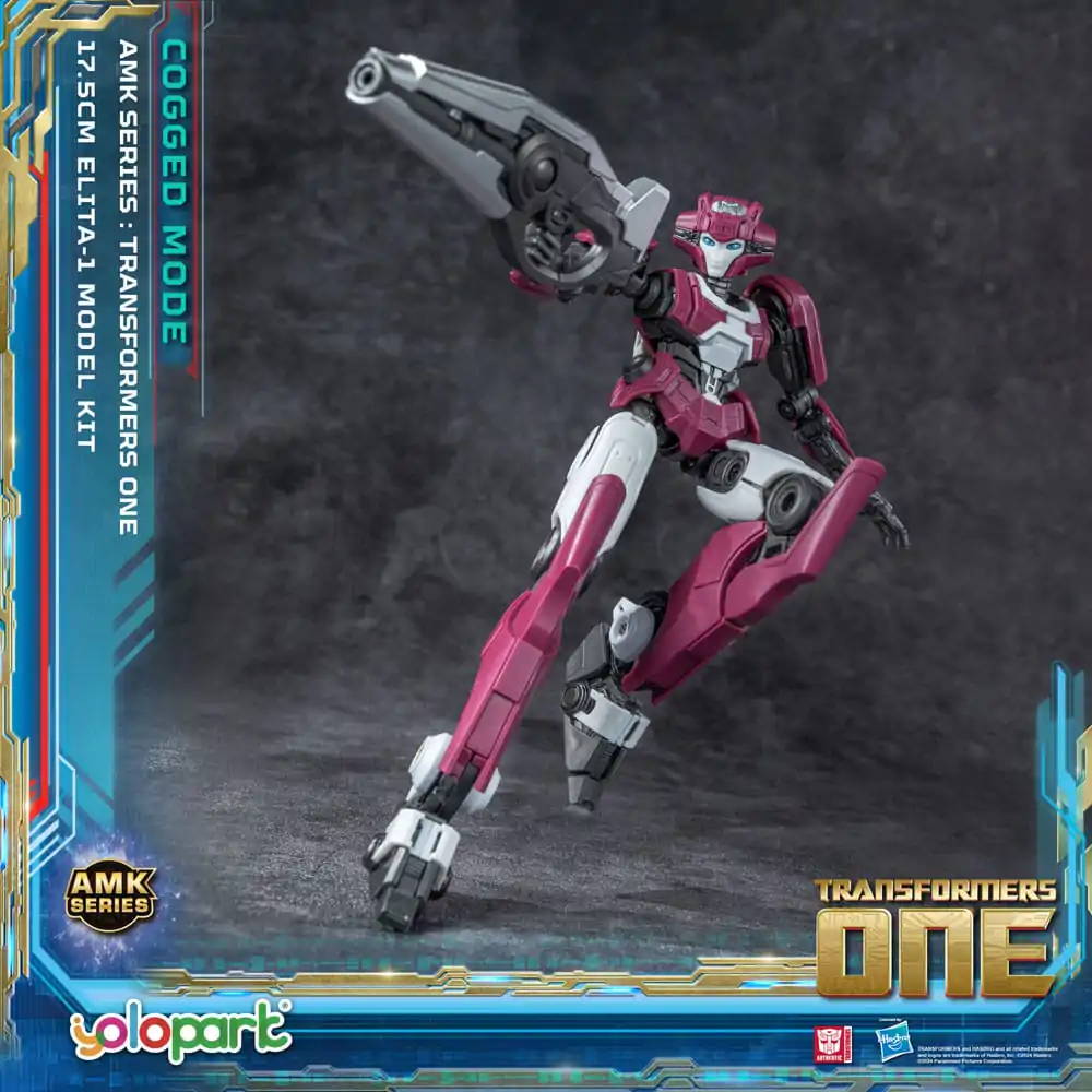 Transformers 8 AMK Series Plastic Model Kit Elita-1 20 cm product photo